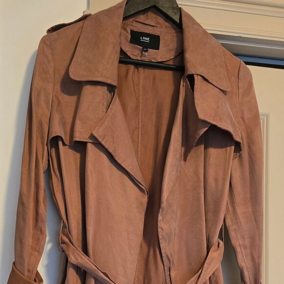 LINE The Label - Luxury Drape Trench - Picture 1 of 11